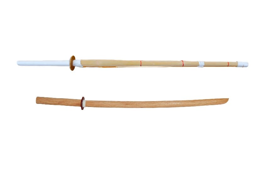 Shinai and Bokken